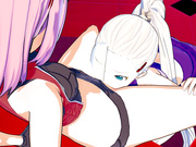 Naruto - Ino Eats Out Sakura 3D Hentai