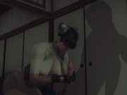 STREET FIGHTER Чун Ли ебут в ее додзё (3D порно)
