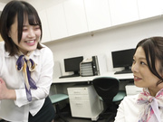 [SW-955] 女子社員の黒パンストから透けたパンチラがエロ過ぎて、会社や出張先でパンスト穿いたままチ○ポ挿しこませてもらった - 4of5