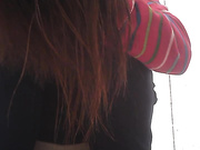 某學院宿舍公共女廁拍攝到的各式美女學妹如廁 顏值得蠻高的貌似逼逼得還未開苞啊 720P原版高清