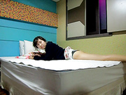 周末與漂亮女友酒店開房愛愛 互舔愛撫纏綿騎乘幹得直叫求饒 高清露臉