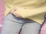 剧情演绎】美团上买了个假阳具 女外卖员送货上门进行勾引，直接推到一顿狂艹内射