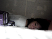 悶騷眼鏡男友和鮮嫩女友家裏打炮