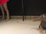 国产SM神剧眼镜女警刑讯逼供女间谍下面被打到出血了还嘴硬不老实招供720P高清无水印