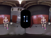 VR Porn Sneaking Into Girls Locker Room On BaDoinkVR