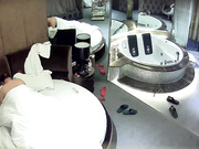 不是不让你射嘛太过分了 情趣酒店豪华套房TP国企领导秃顶大叔与小情人造爱没整好内射了小情人不愿意了对白精彩