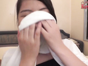 家出娘がアナル娘に変身！3Pの予