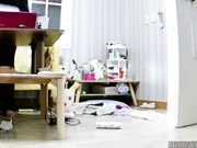 黑客破解家庭网络摄像头监控偷拍合租房洗完澡正在整理头发的全裸极品美女