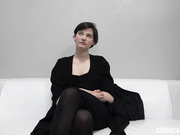 捷克面试系列花季少女粉嫩竹笋奶翘臀短发妹Anna被摄影师推油啪啪啪