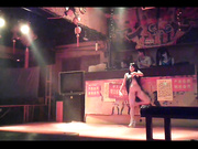 县城某洗浴中心午夜场人气爆棚有唱有跳钢管舞4位颜值还可以的妹子裸舞表演重点是乳房都是极品