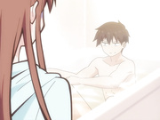 欧-巴-来洗澡1 和柔软的姊妹在洗澡中