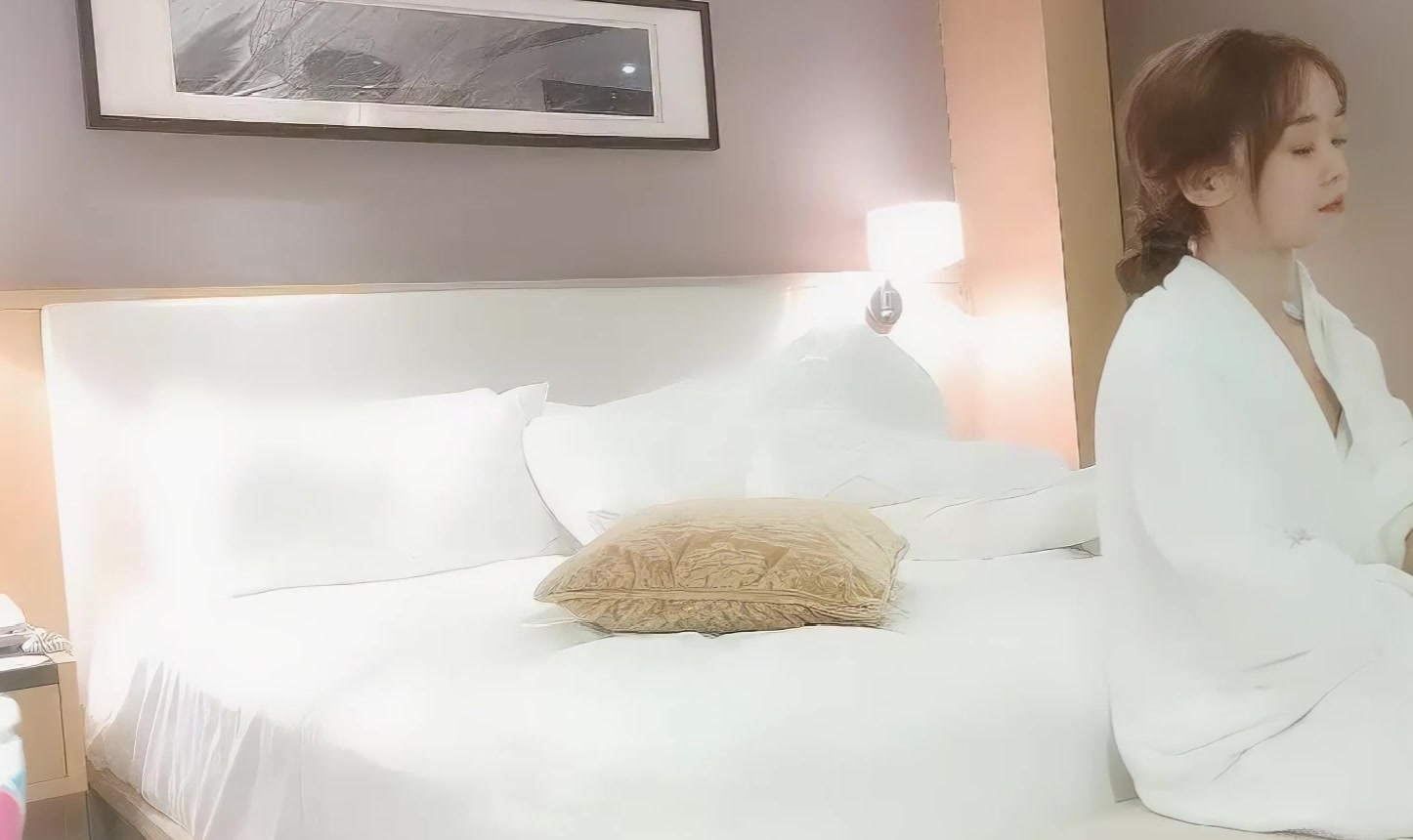 【AI高清2K修复】探花郎李寻欢深夜长相甜美气质萌妹，苗条身材穿上黑丝口交上位骑坐抽插