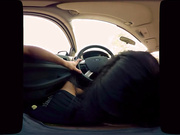 Getting blowjob while driving
