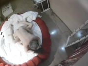 情趣酒店摄像头监控TP白发老头和年轻情妇啪啪动作勇猛喜欢插嘴