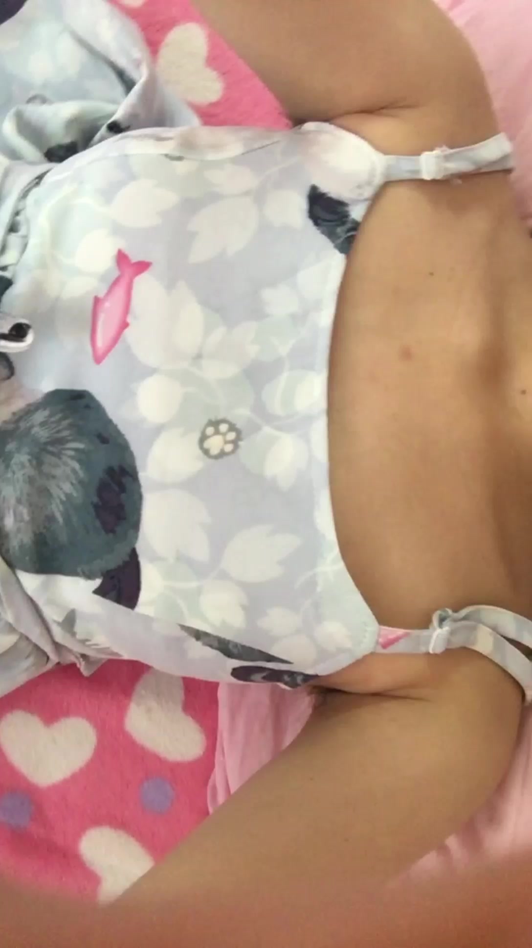 绝-版-灰-色-连-衣-裙-揉捏大奶诱惑