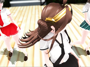 [MMD] Kongo sister, Pink Cat [KanColle]